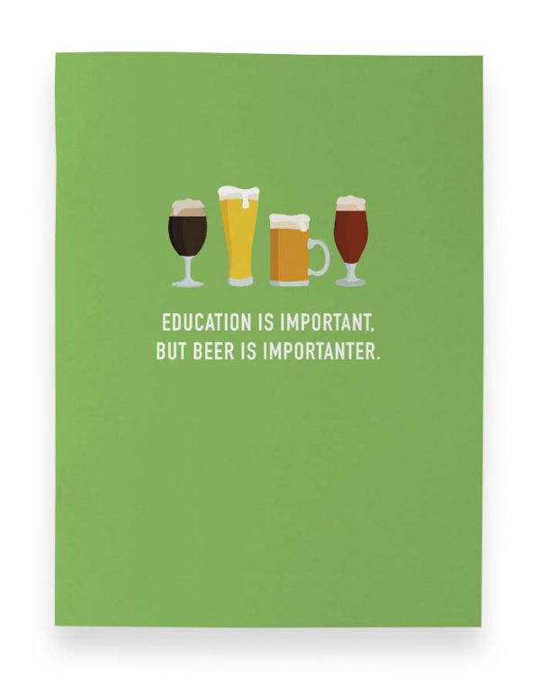 Education is important, but