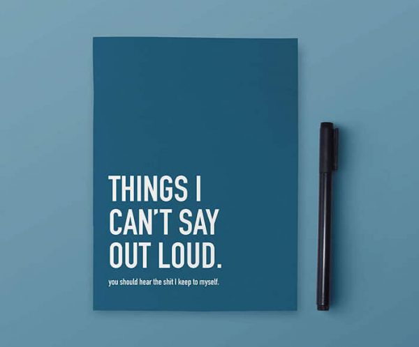 Things I can't say